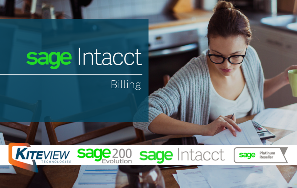Sage Intacct Contract Billing Solutions Kiteview