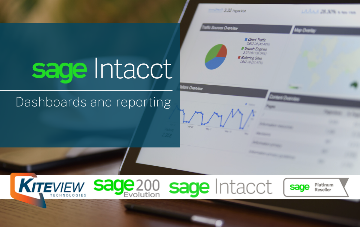 Sage Intacct Dashboards And Reports