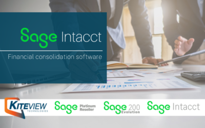 Sage Intacct Financial consolidation software