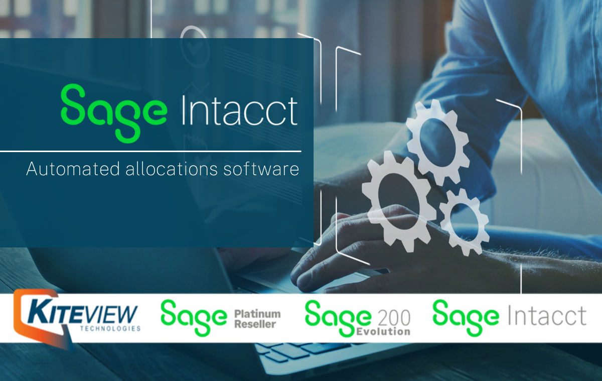 Sage Intacct Automated allocations software
