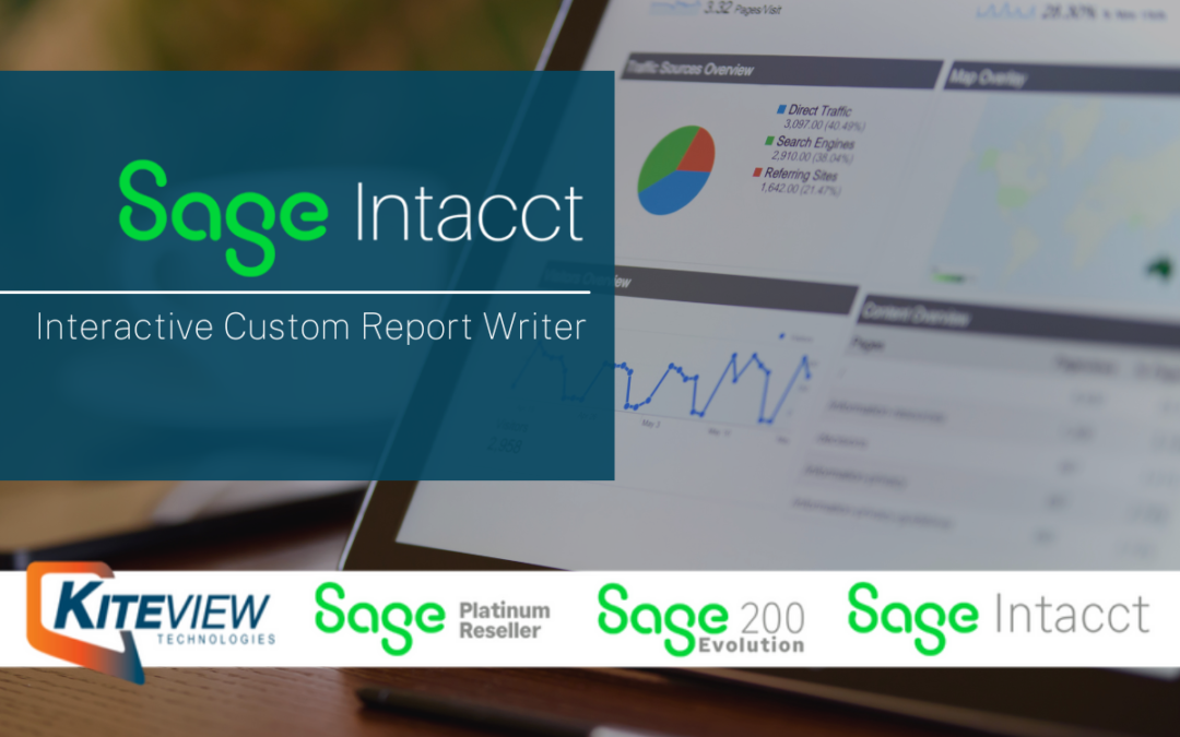 Sage Intacct Interactive Custom Report Writer