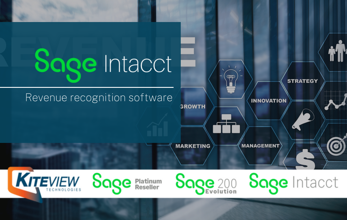 Sage Intacct Revenue recognition software