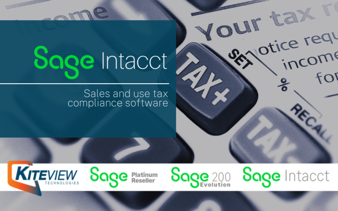 Sales and use tax compliance software